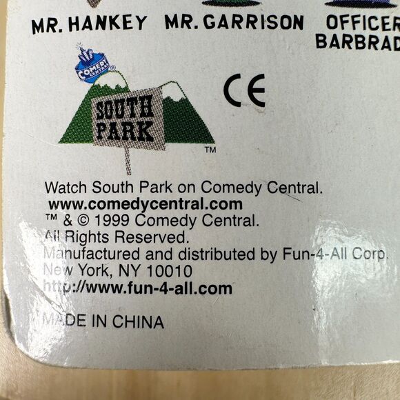 South Park Vintage 1999 Cartman Figurine New in Original Package - Picture 2 of 3